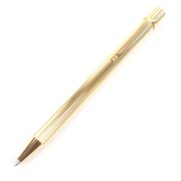 Cartier Must de Cartier Striped Ballpoint Pen Gold main image 5